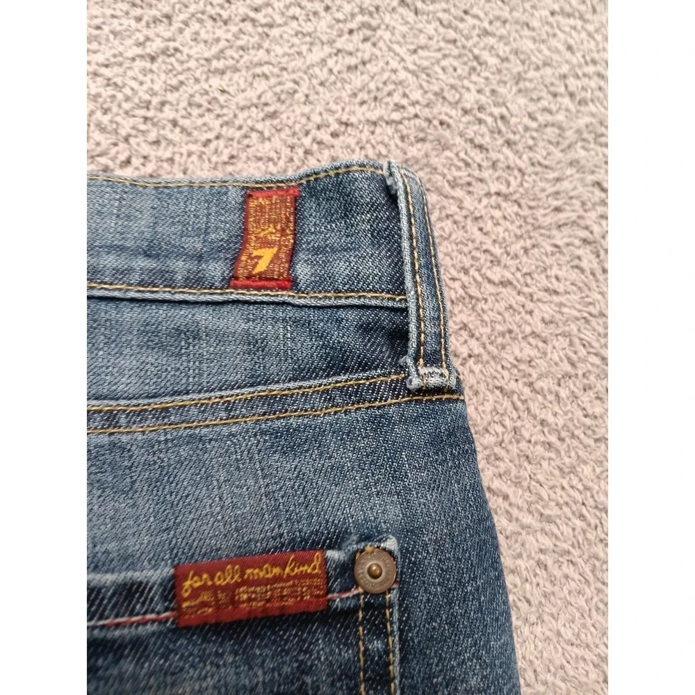 7 For All Mankind Relaxed‎ Men's Jeans Size 38x31.5 Straight Leg Stretch Denim